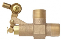 BOB R400-3/8-LF  Float Valve 3/8" Mip Inlet&Outl